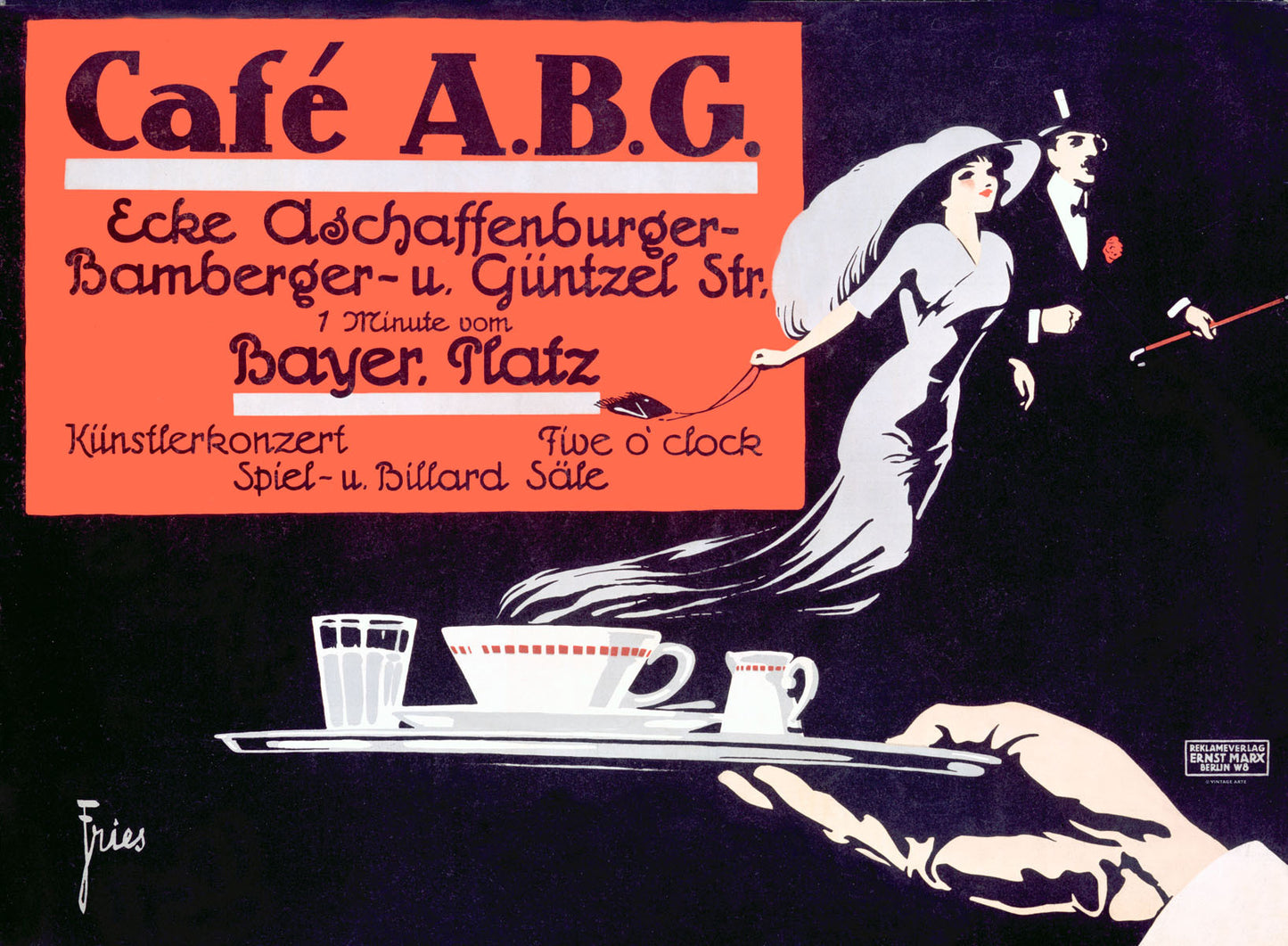 Cafe ABG Coffee Poster 0000-1829