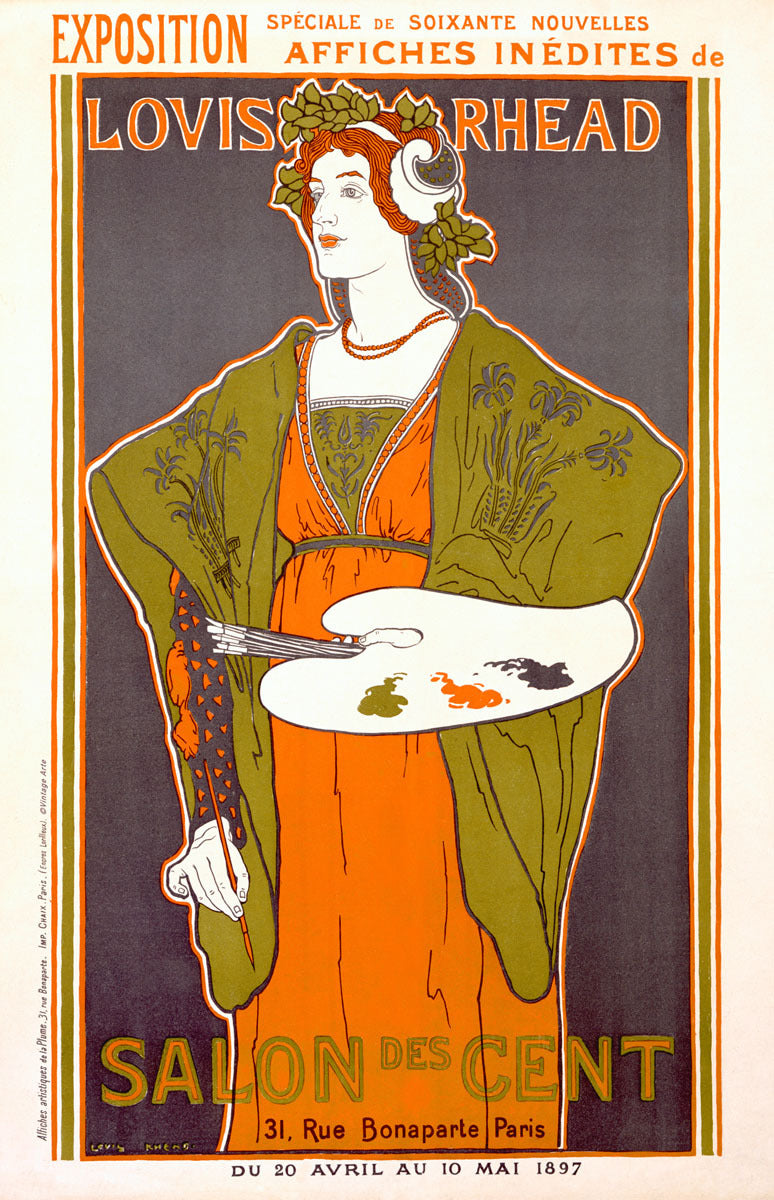 Louis Rhead Nouveau Poster 0000-1866