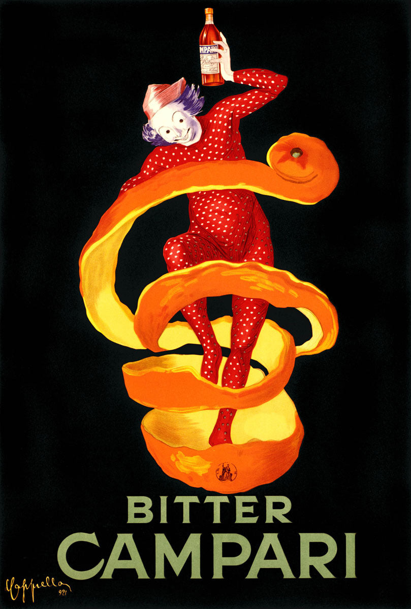 Leonetto Cappiello Bitter Orange Campari Aperitif 0000-2917