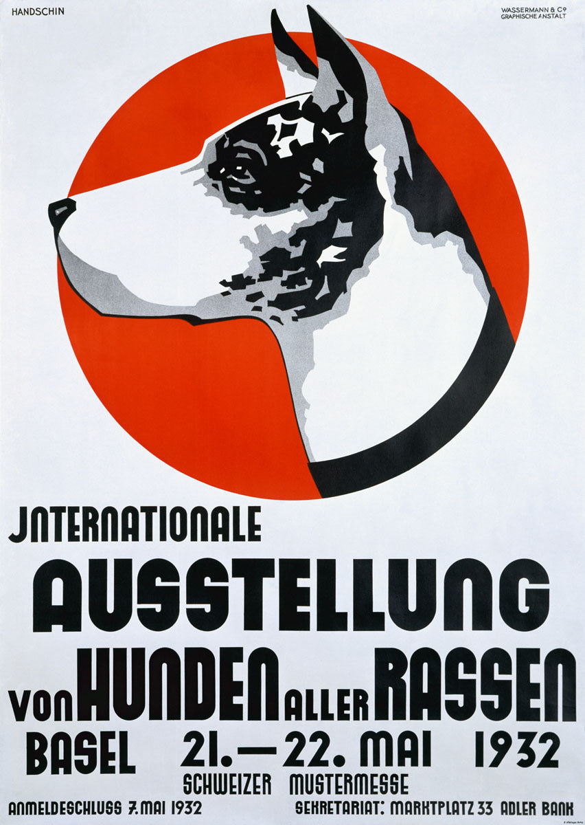 Internationale Ausstellung Dane Poster 0000-3005