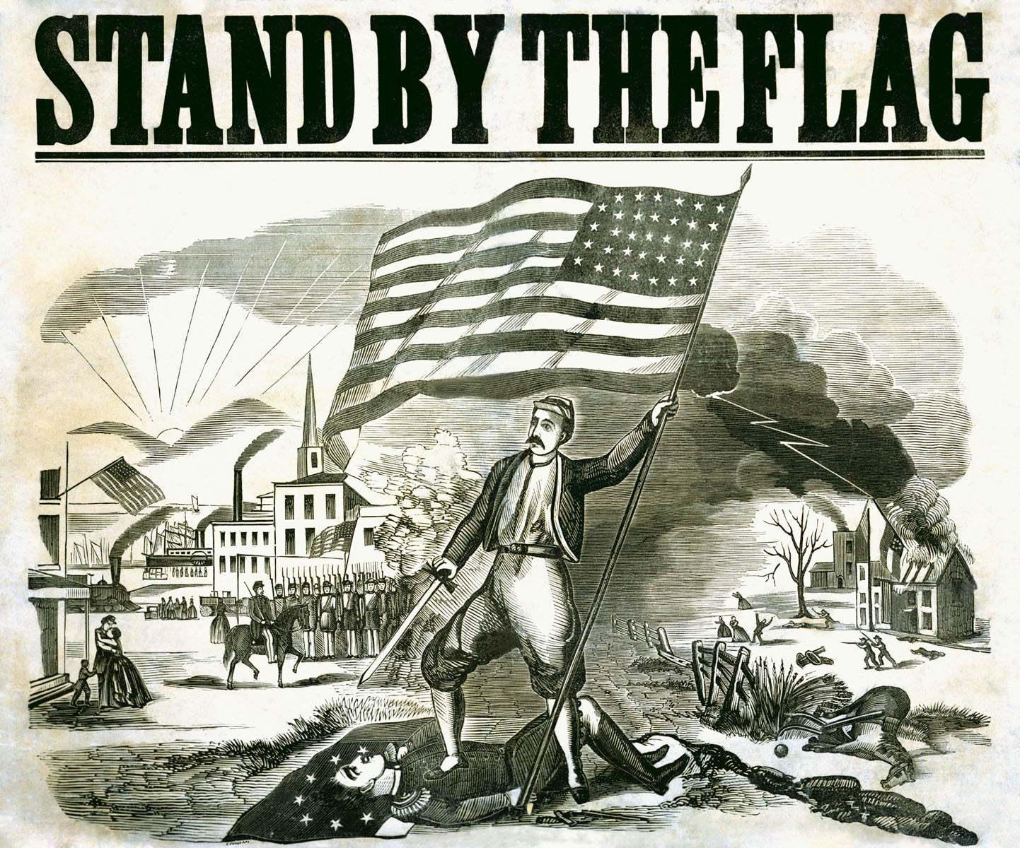 Stand By The Flag 0000-3016