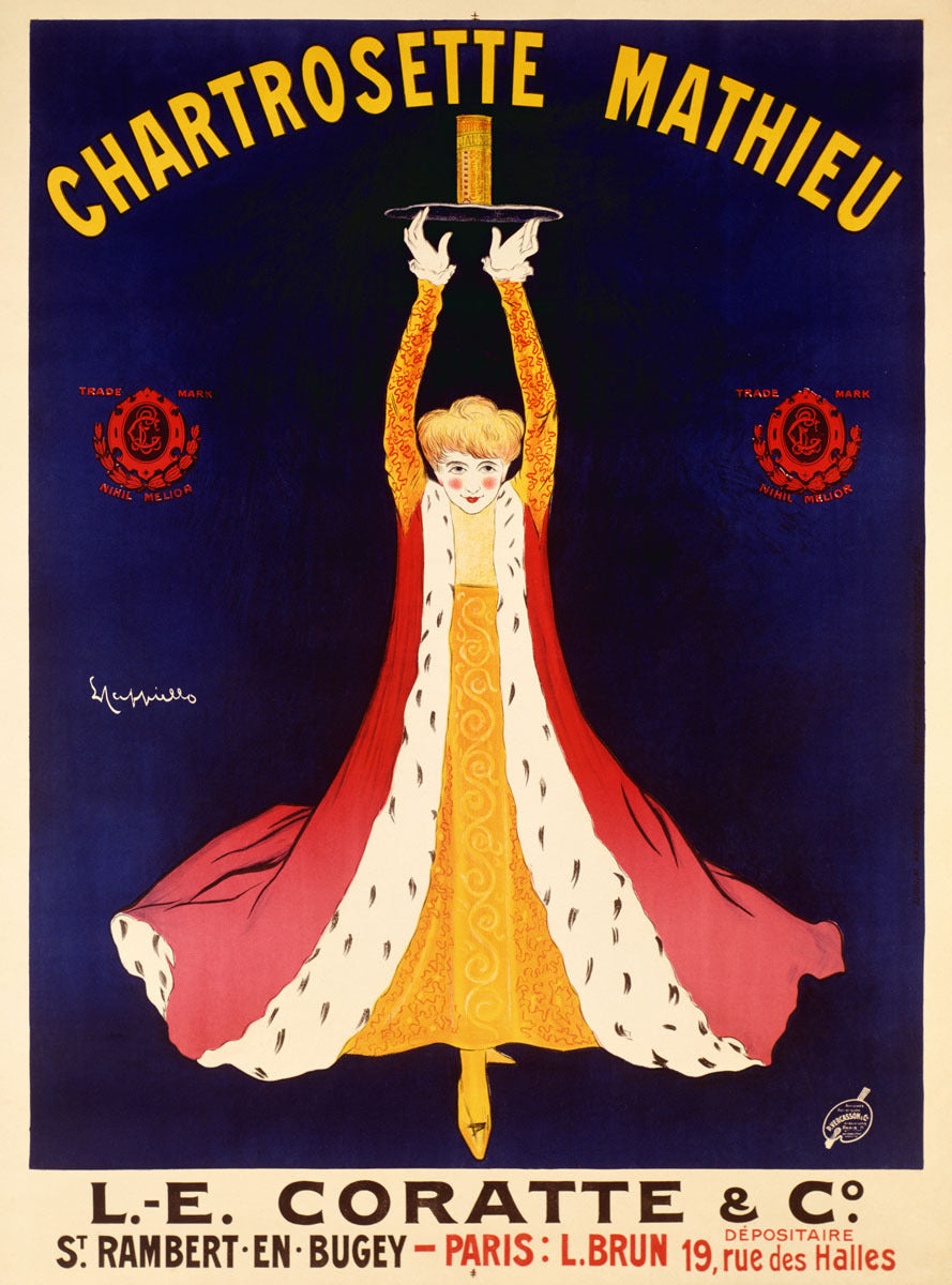 Leonetto Cappiello Chartrosette Mathieu Poster 0000-3084