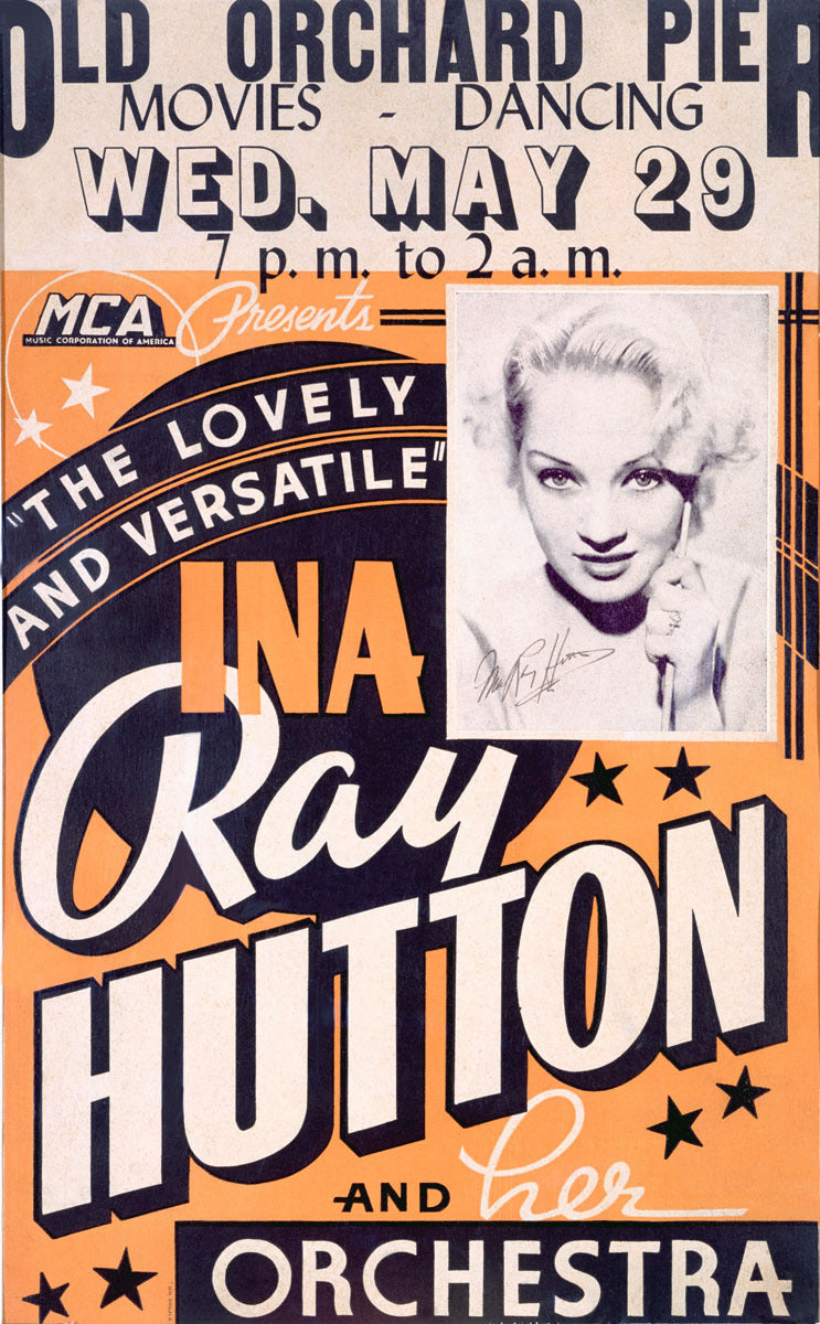 Ina Ray Hutton Jazz Orchestra Poster 0000-3120