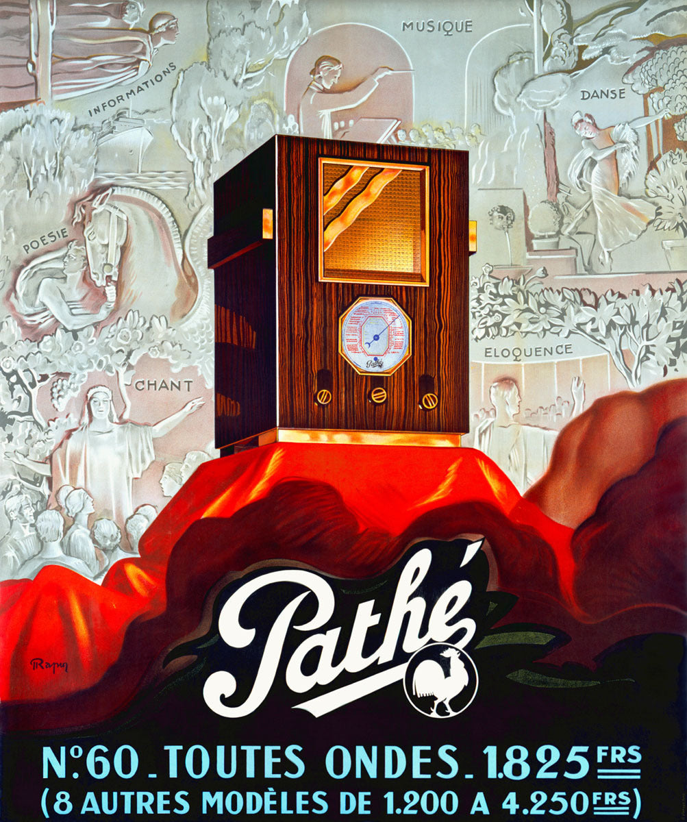 Pathe Tube Radio Poster 0000-3213