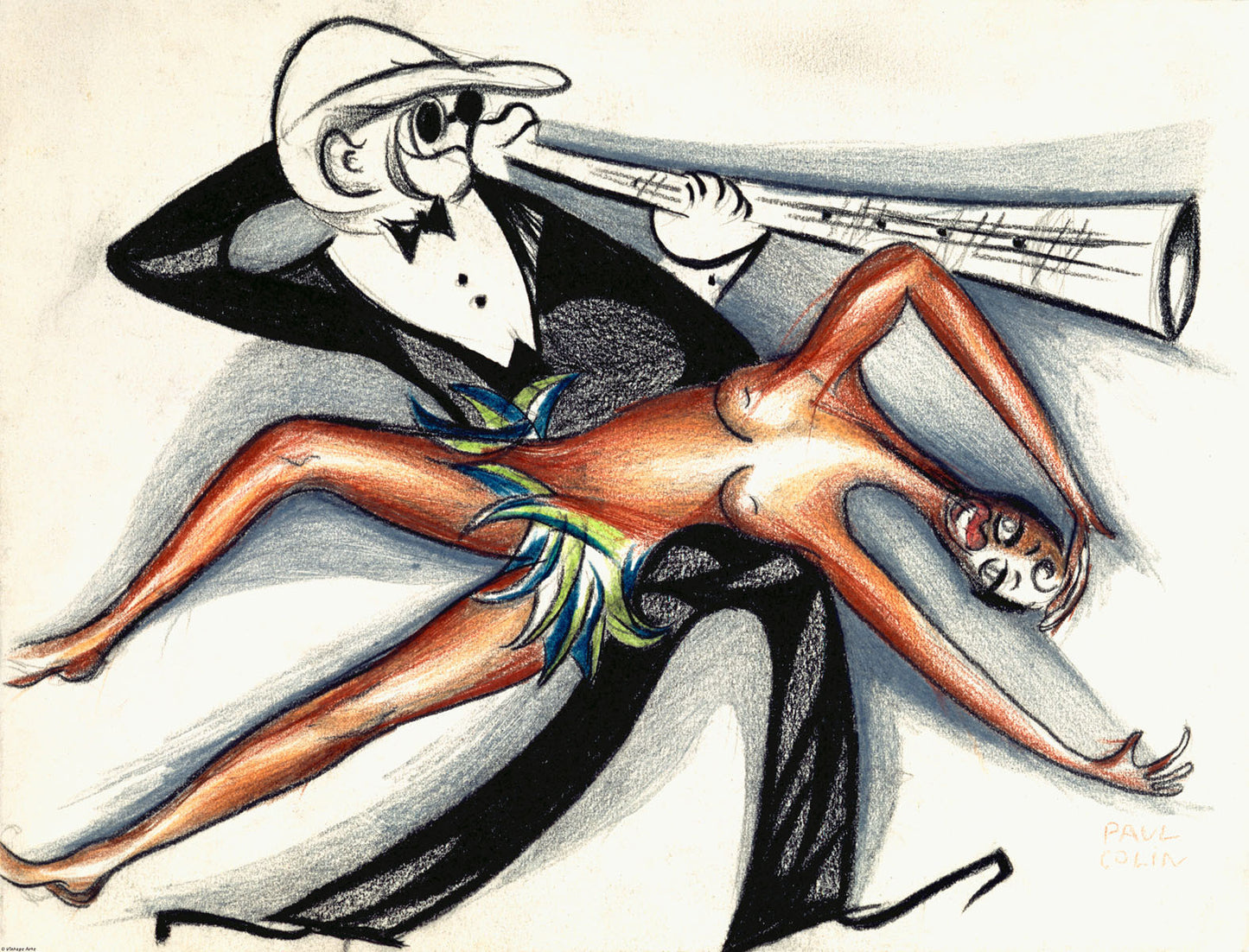 Josephine Baker Jazz Band Poster 0000-3384