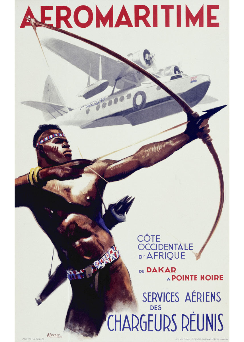 Aeromaritime Aviation Poster 0000-4054