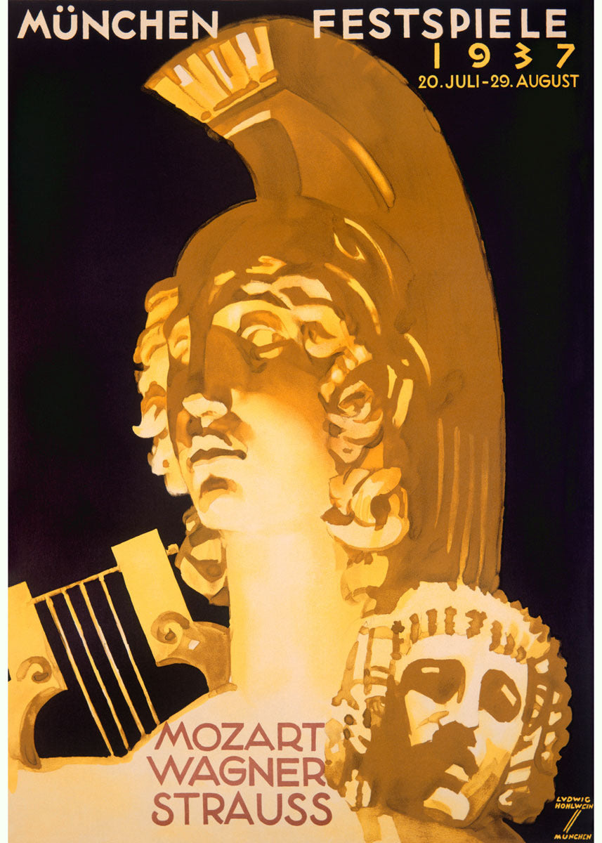 1937 Munich Music Festival Poster 0000-6075