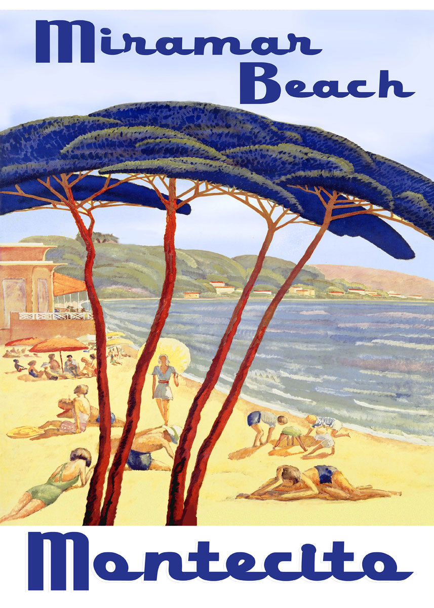 Santa Barbara Miramar Beach Poster 0000-6661