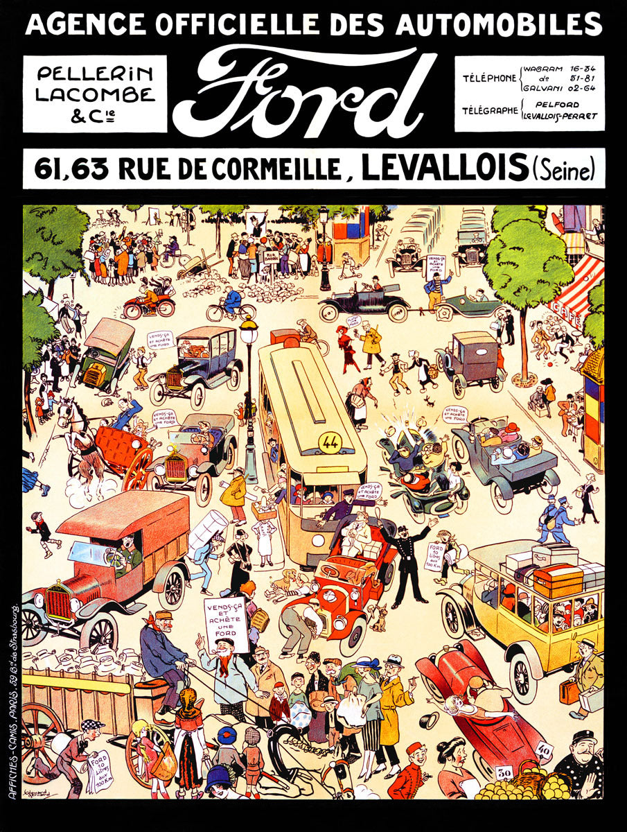 Ford Vintage Poster 0002-2652