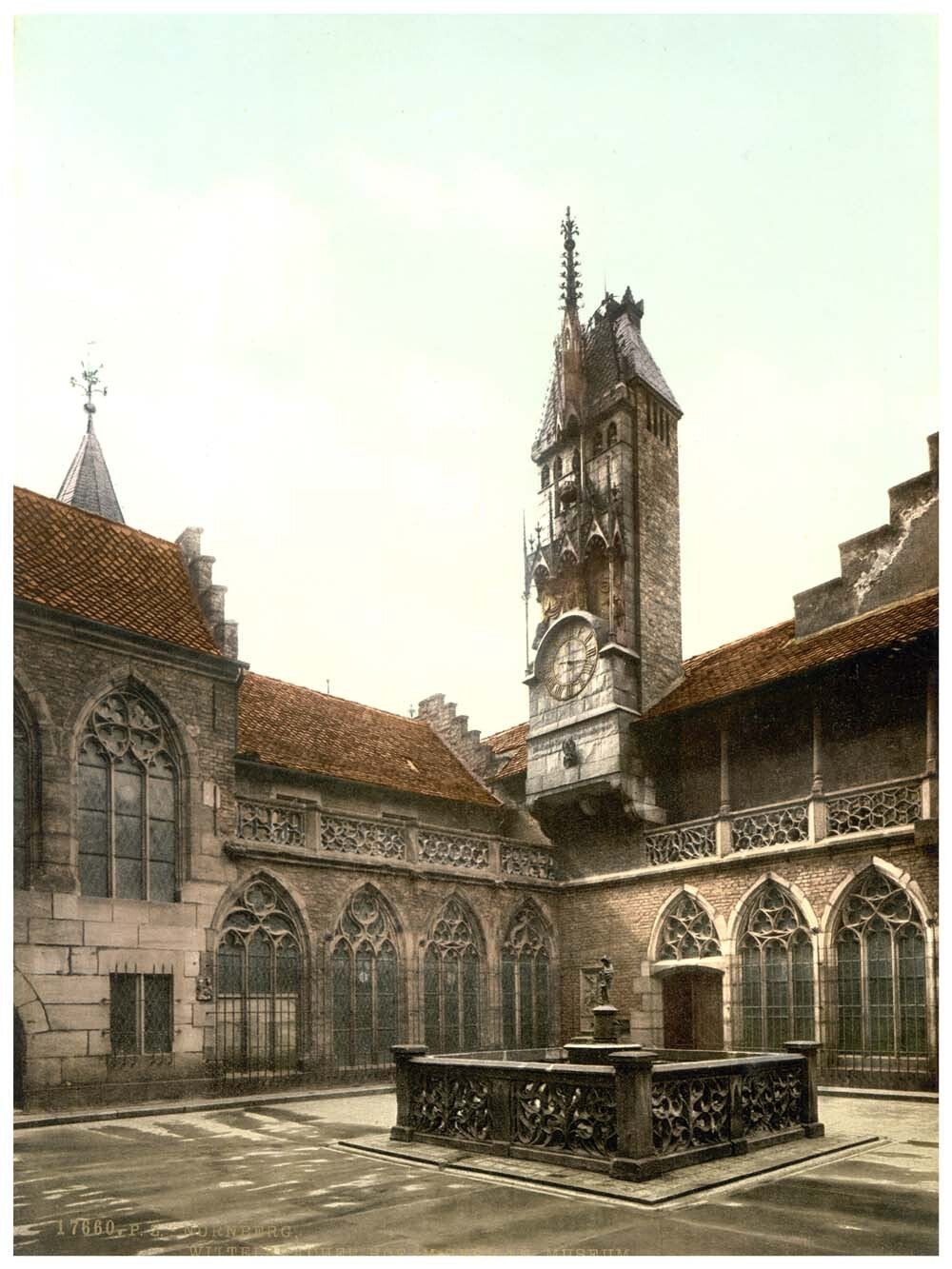 Wittelsbacher Hof, National Museum, Nuremberg, Bavaria, Germany 0400-2967