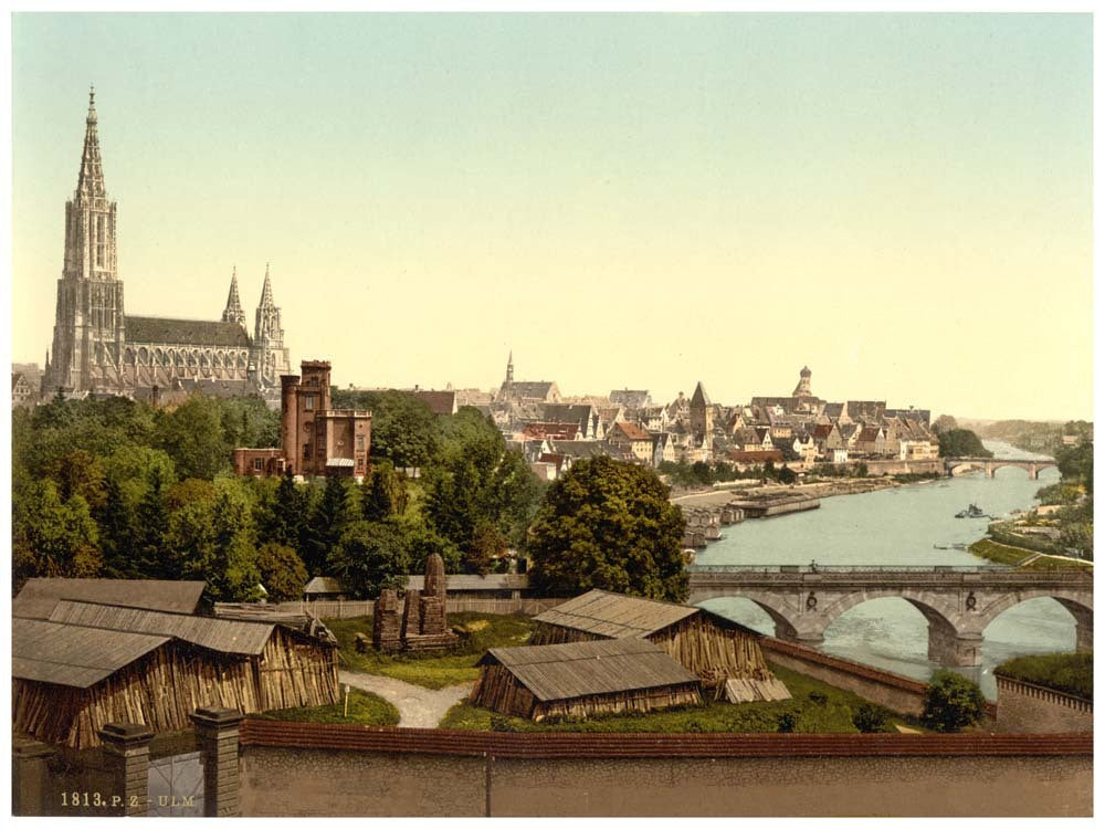 Ulm, Wurtemburg, Germany 0400-3769