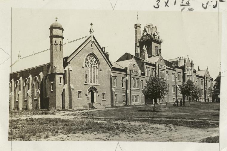 Bethany College, Bethany, W. Va., about 1872.