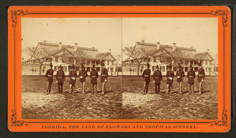 United States Barracks, at St. Augustine, Florida, Formerly the Old Spanish Convent.