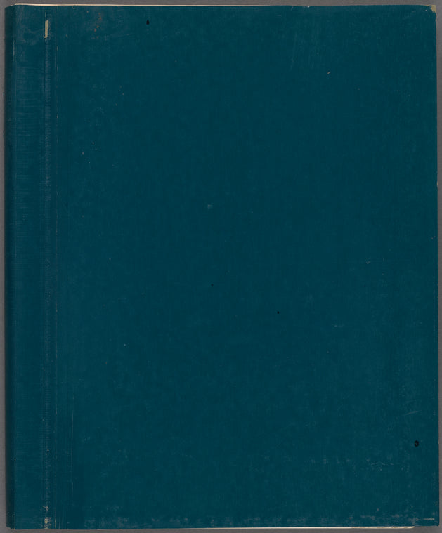 Typescript with cue annotations and inserts including sound cue list and set photograph