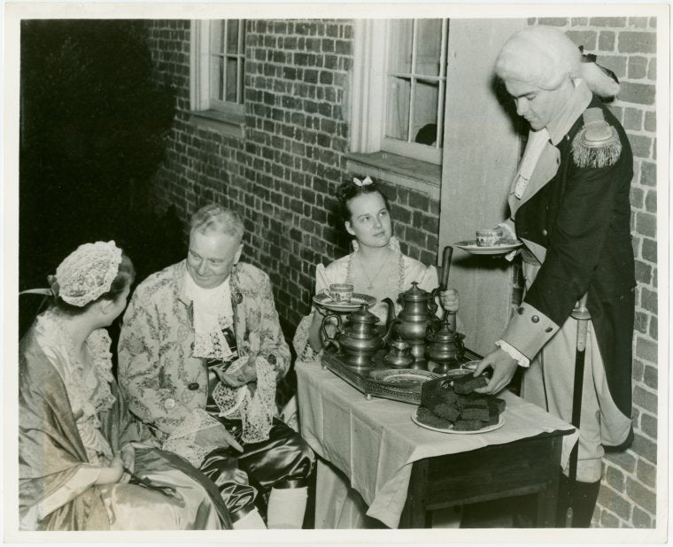 Washington (State) Participation - Scene from pageant