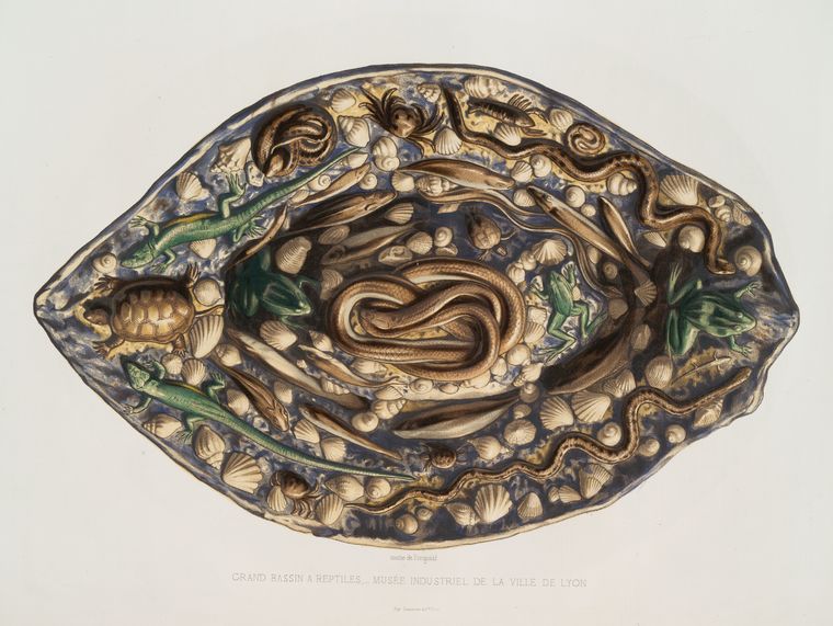 Grand bassin à reptiles, Musée Industriel de la Ville de Lyon.