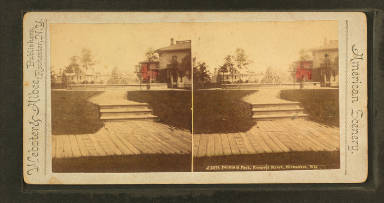 Fountain Park, Prospect Street, Milwaukee, Wis.