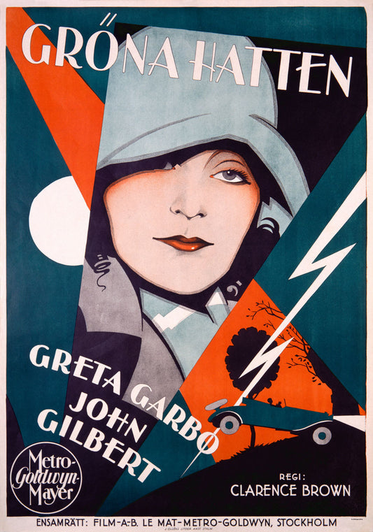 Grona Hatten Garbo Movie Poster 0000-1688
