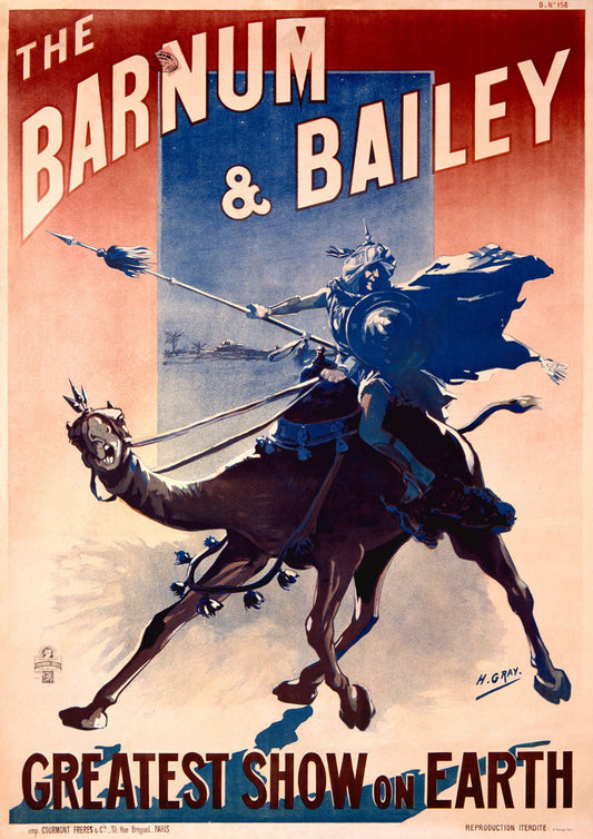 Barnum Bailey Arabian Circus Poster 0000-1830