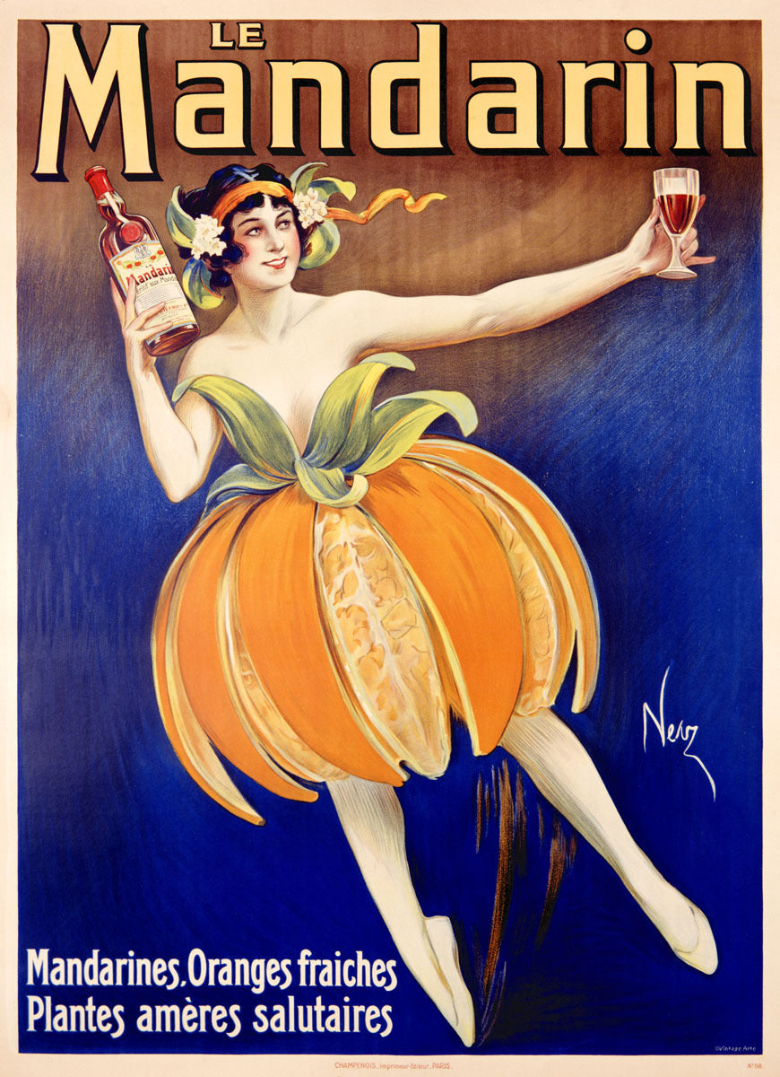 Mandarin Orange Aperitif Poster 0000-1838