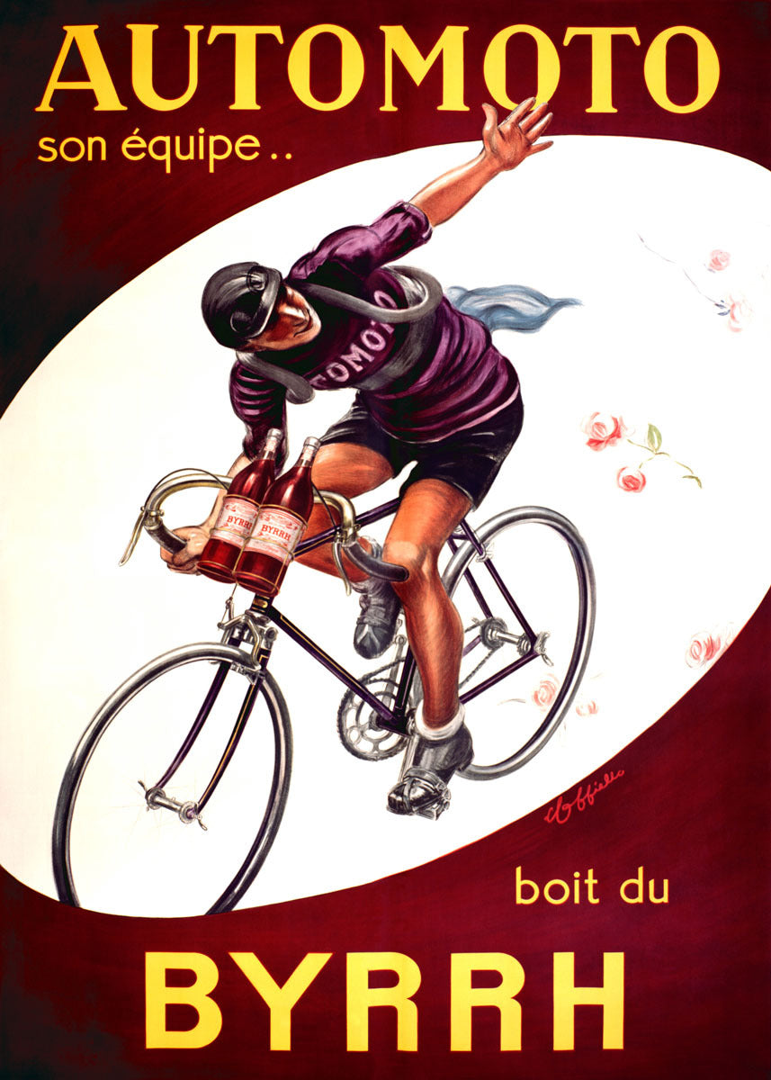 Leonetto Cappiello Automoto Byrrh Poster 0000-2041