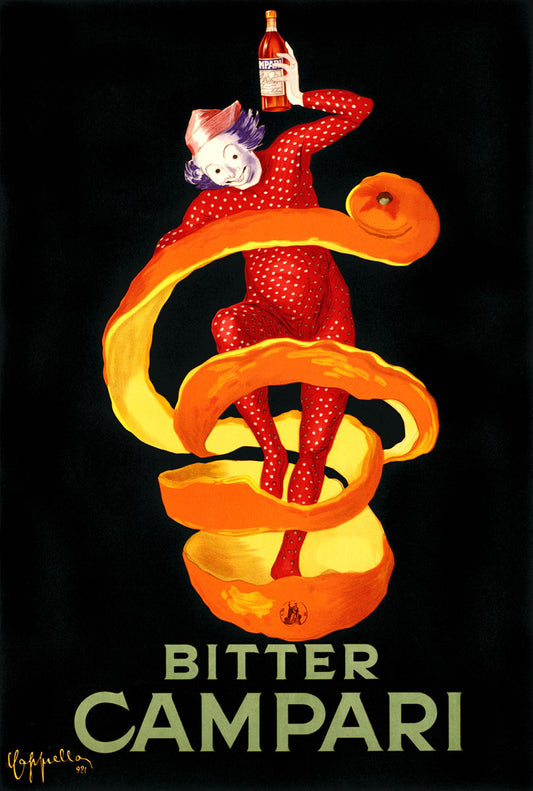 Leonetto Cappiello Bitter Orange Campari Aperitif 0000-2917