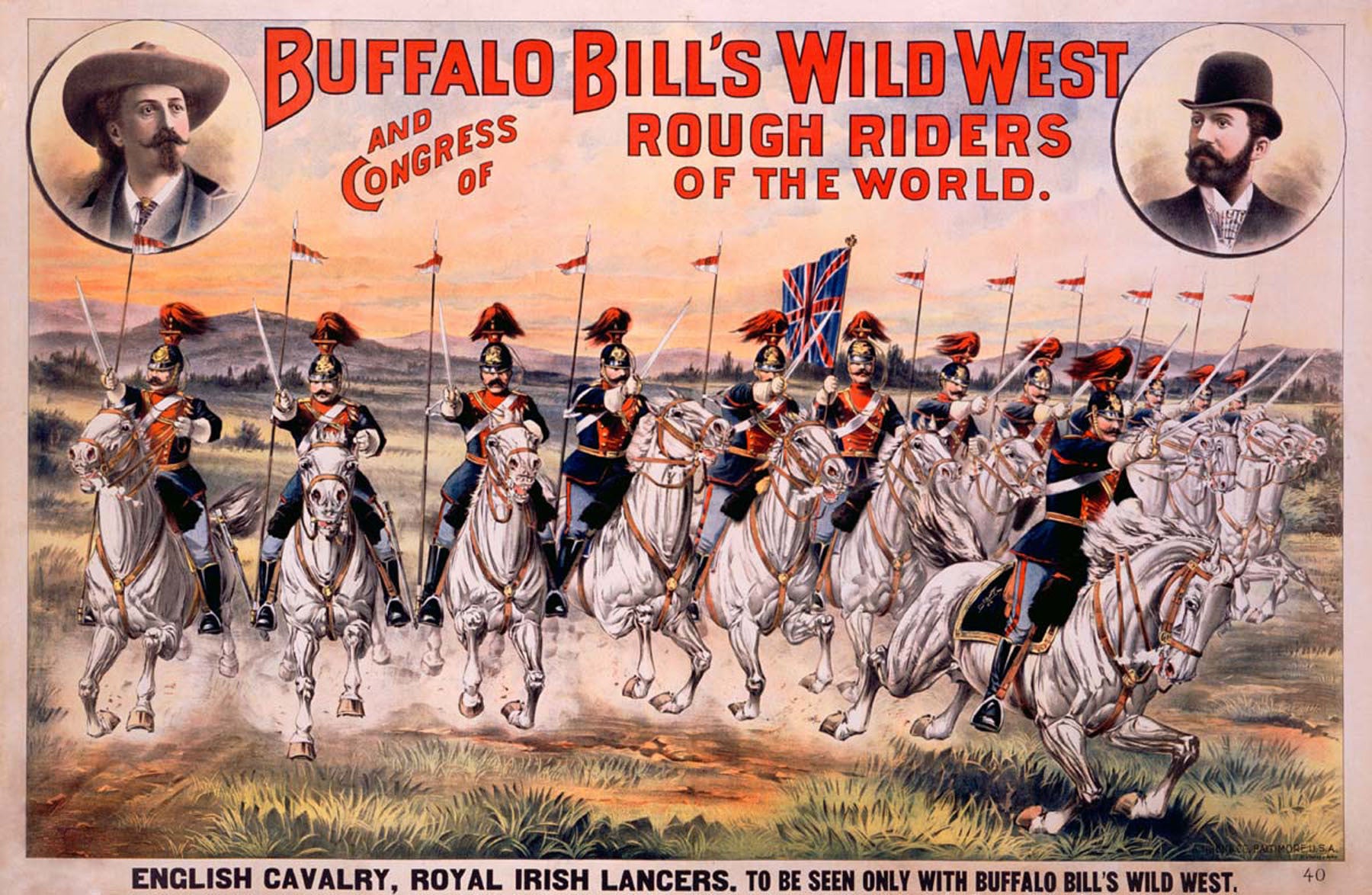 Buffalo Bill's Wild West Cavalry Lancers 0000-3041