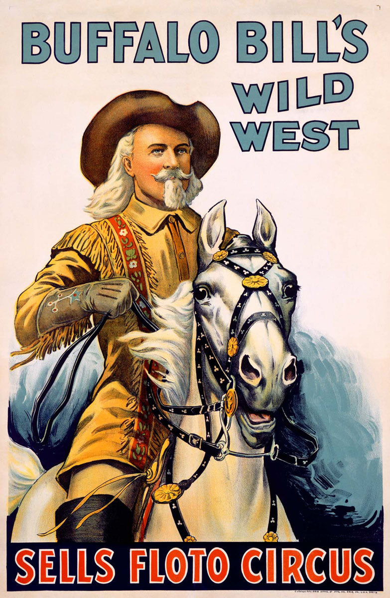 Buffalo Bill Wild West Circus Poster 0000-3042