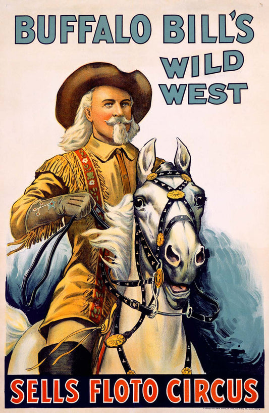 Buffalo Bill Wild West Circus Poster 0000-3042