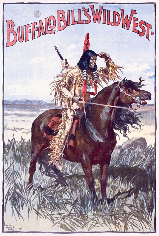 Buffalo Bill's Wild West Indian Poster 0000-3043