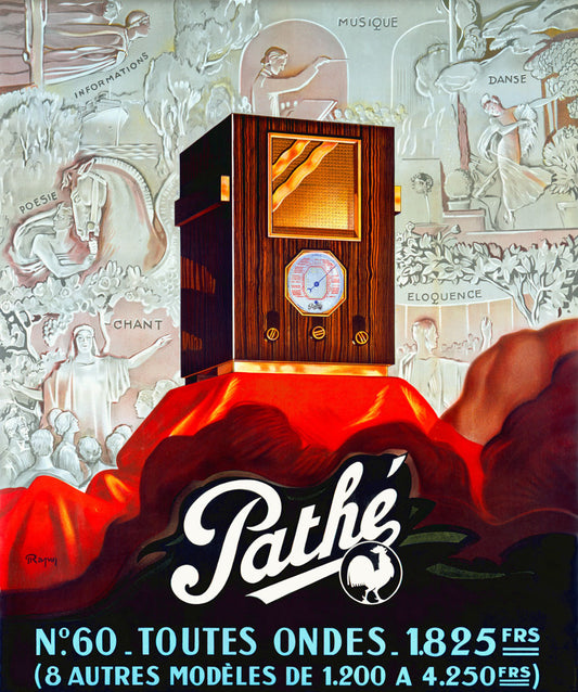 Pathe Tube Radio Poster 0000-3213