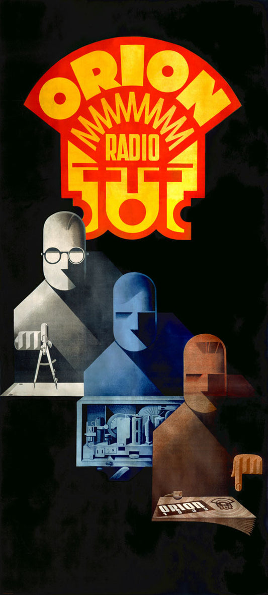 Orion Tube Radio Poster 0000-3269