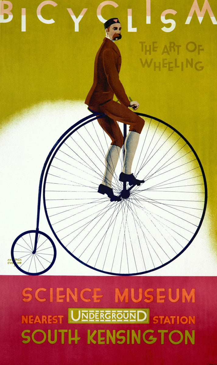 London Underground Bicyclisim Poster 0000-3325
