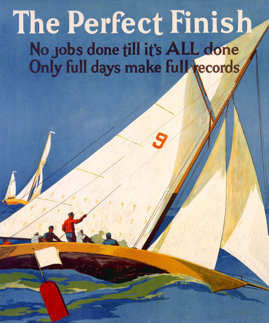 The Perfect Motivational Sailing Poster 0000-3330