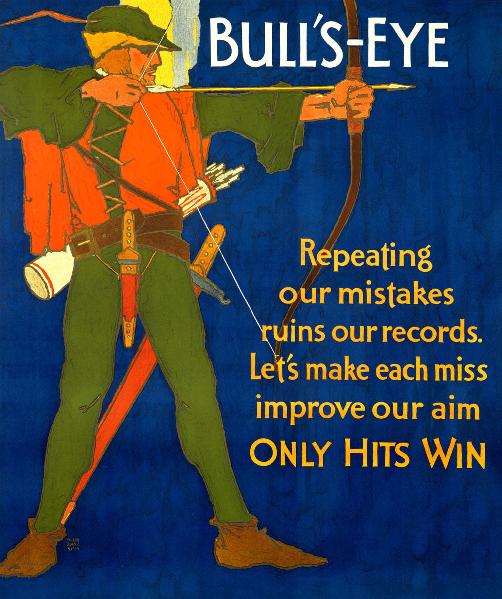Robin Hood Archer Motivational Poster 0000-3504