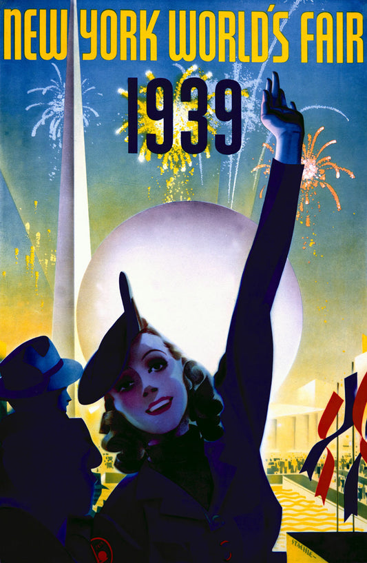 1939 New York Worlds Fair Poster 0000-3551