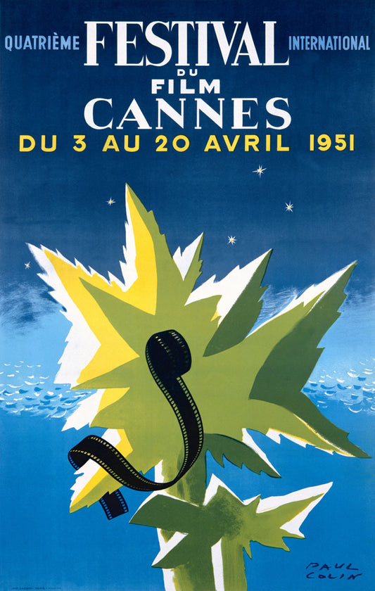 1951 Cannes Film Festival Poster 0000-3596