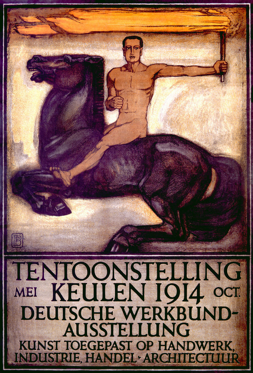 ART ARCHITECTURE POSTER 1914 0000-3701