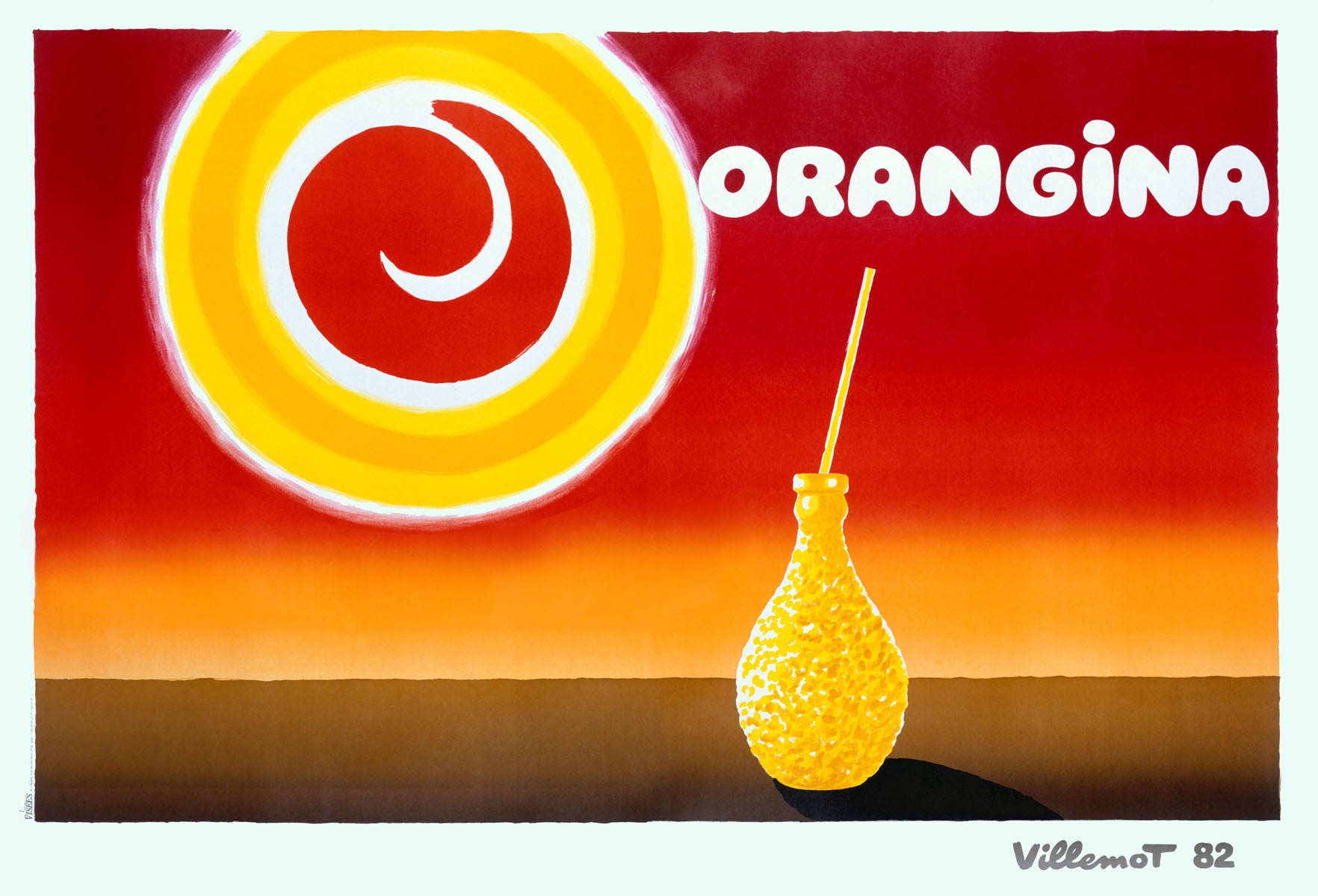 French Orangina Soda 0000-3821