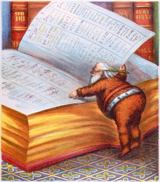 Christmas Santa Claus Book 0000-3928