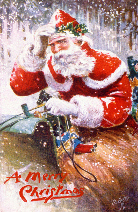 A Merry Christmas Santa Claus Poster 0000-3931
