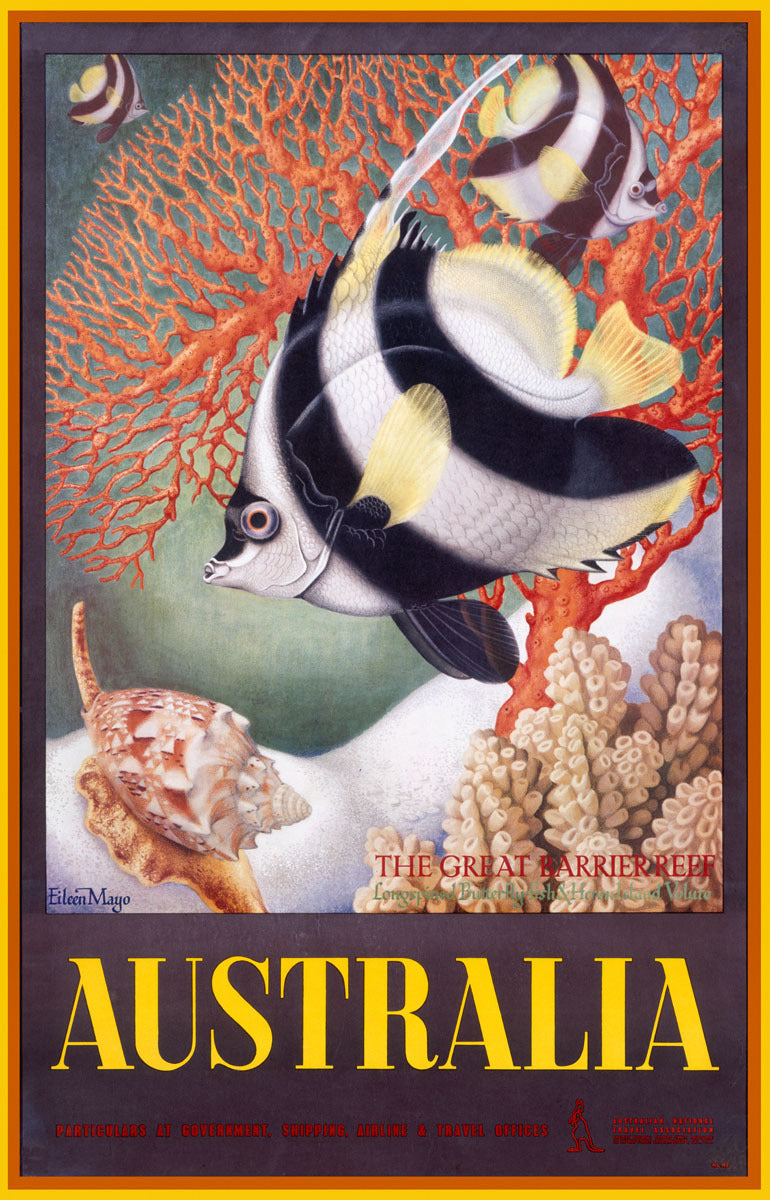Australia Great Barrier Reef Poster 0000-3952