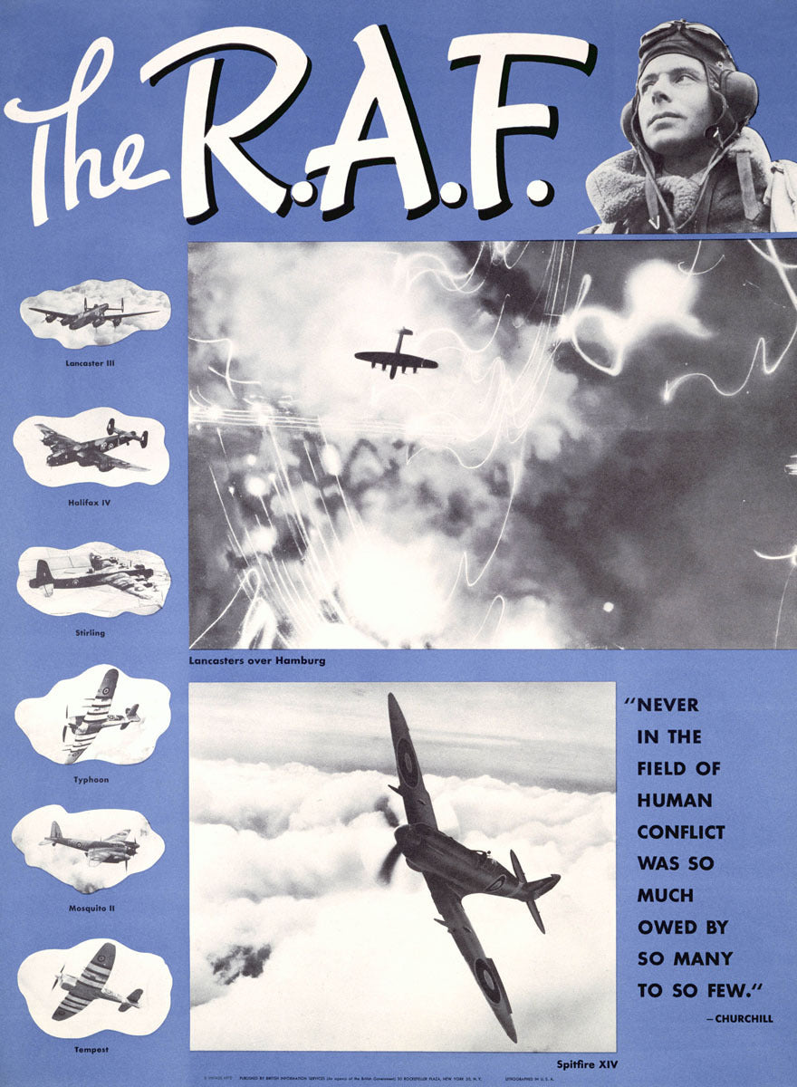 WWII RAF Spitfire Pilots Recruiting 0000-4104