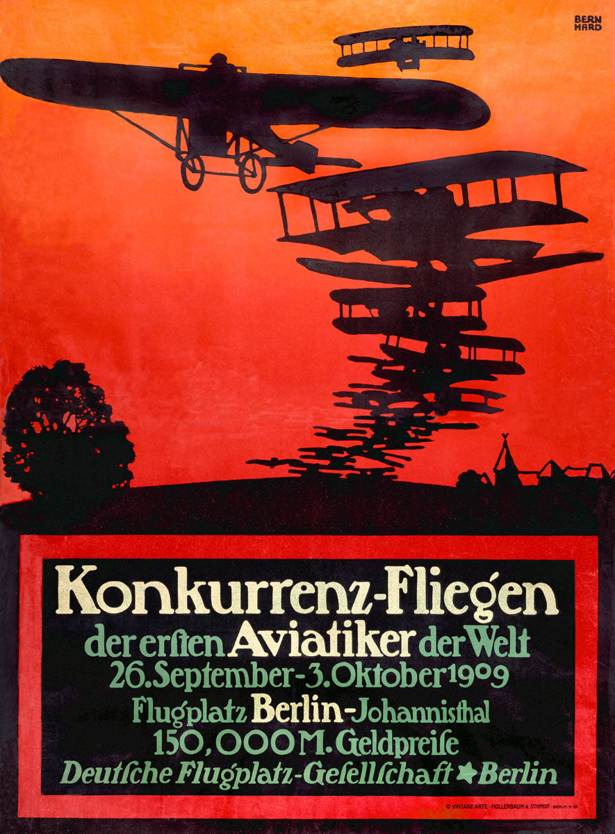 German Biplane Monoplane Air Show 0000-4141