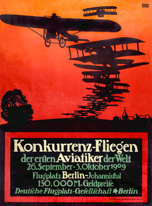 German Biplane Monoplane Air Show 0000-4141