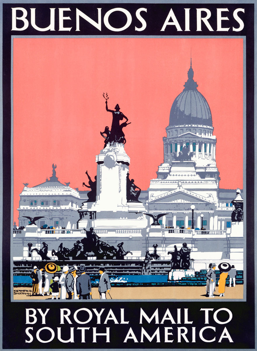Royal Mail Line Buenos Aires Poster 0000-4272