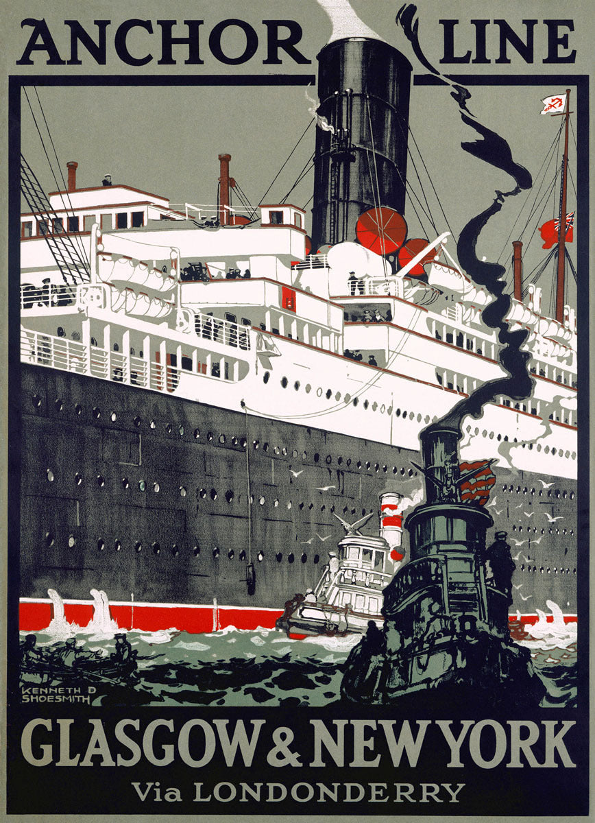 Anchor Line/Glasgow & New York 0000-4296