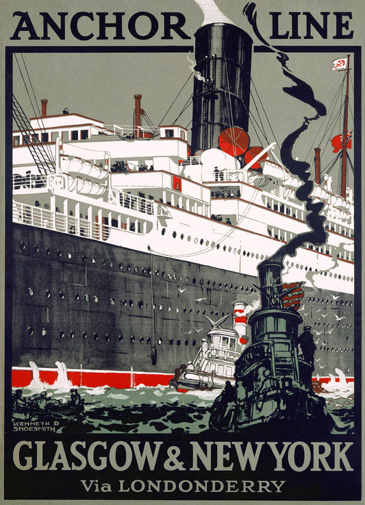 Anchor Line/Glasgow & New York 0000-4296