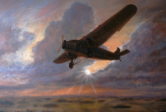 Ford Trimotor Airplane Aviation print 0000-5161
