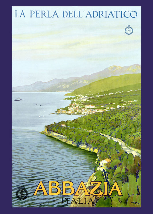Abbazia The Pearl of the Adriatic Poster 0000-5463